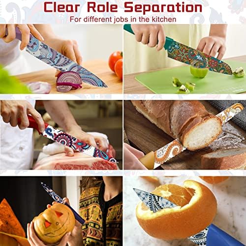 Astercook PaisleyStylish Knives Set