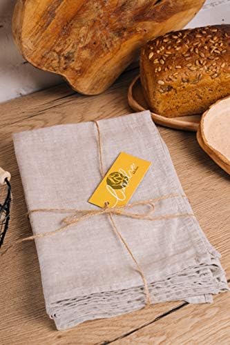 Effortless Drying Flax Tea Towels