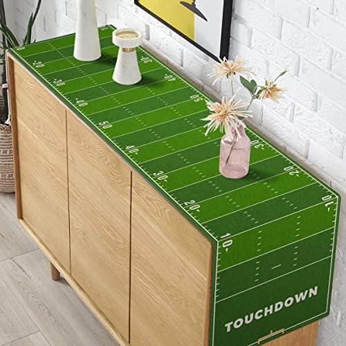 Pudodo Football Field Table Runner 13x108 inches