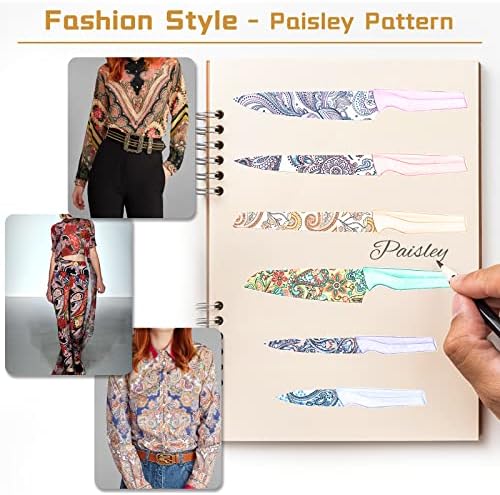 Astercook PaisleyStylish Knives Set
