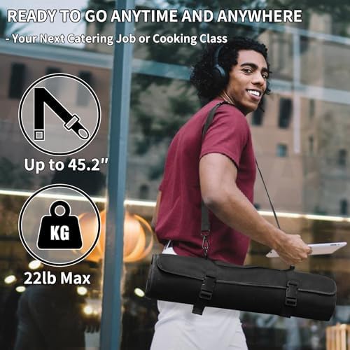 Ultimate Professional Chef Knife Roll Bag