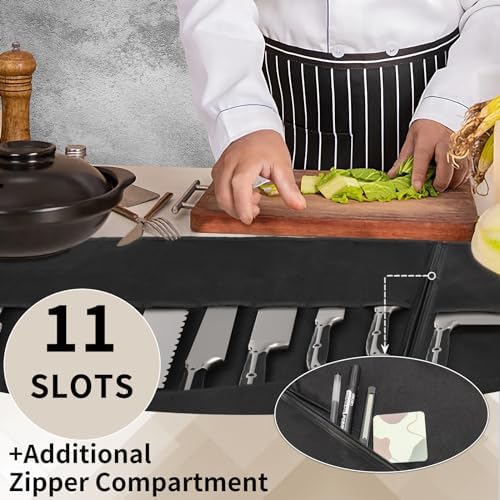Ultimate Professional Chef Knife Roll Bag