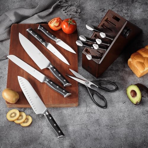 15-Piece Sharp Knife Set for Home Cooking