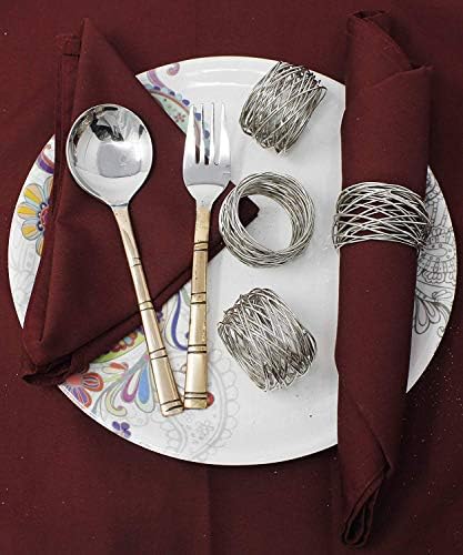 Unique Napkin Rings Set for Parties Events