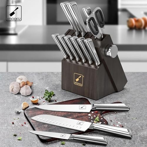 14-Piece Knife Set with Built-In Sharpener
