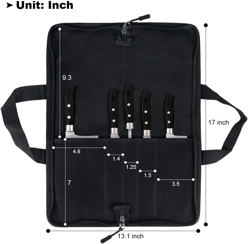 JOINDO Professional Chefs Knife Roll Bag