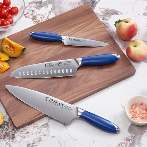 Sharp 3-Piece Chef Knives Set