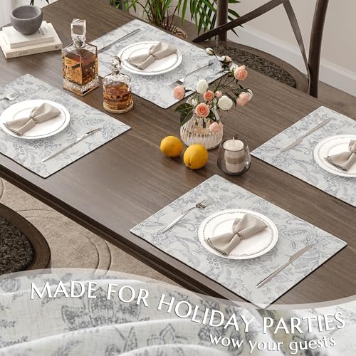 Sturdy Fall Floral Placemats