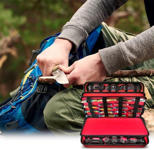 GWCASE 88-Slot Folding Knife Display Case