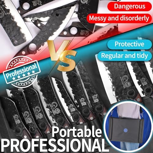 XYJ Professional Knife SetEnergy-Blade Design for All-Task Kitchen Performance