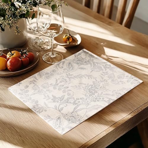 Sturdy Fall Floral Placemats
