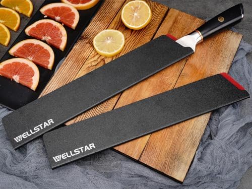 WELLSTAR 2-Piece Knife Edge Guards Set Durable Kitchen Tool Protection