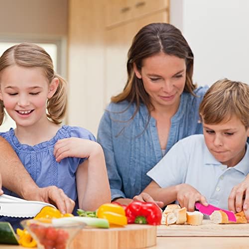 Premium Wooden Toddler knife set with plastic tools for Cooking Baking