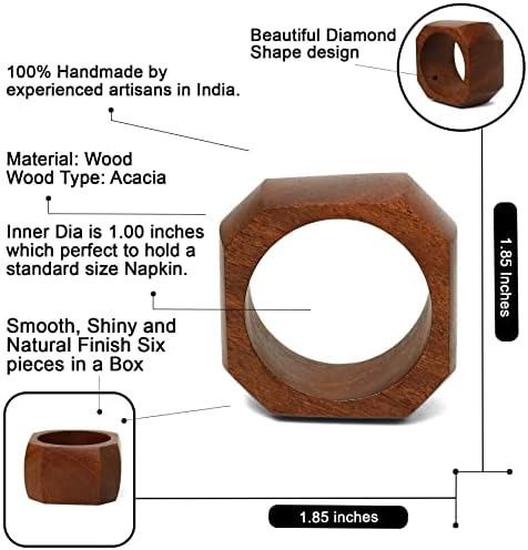 The Des knight Napkin Rings