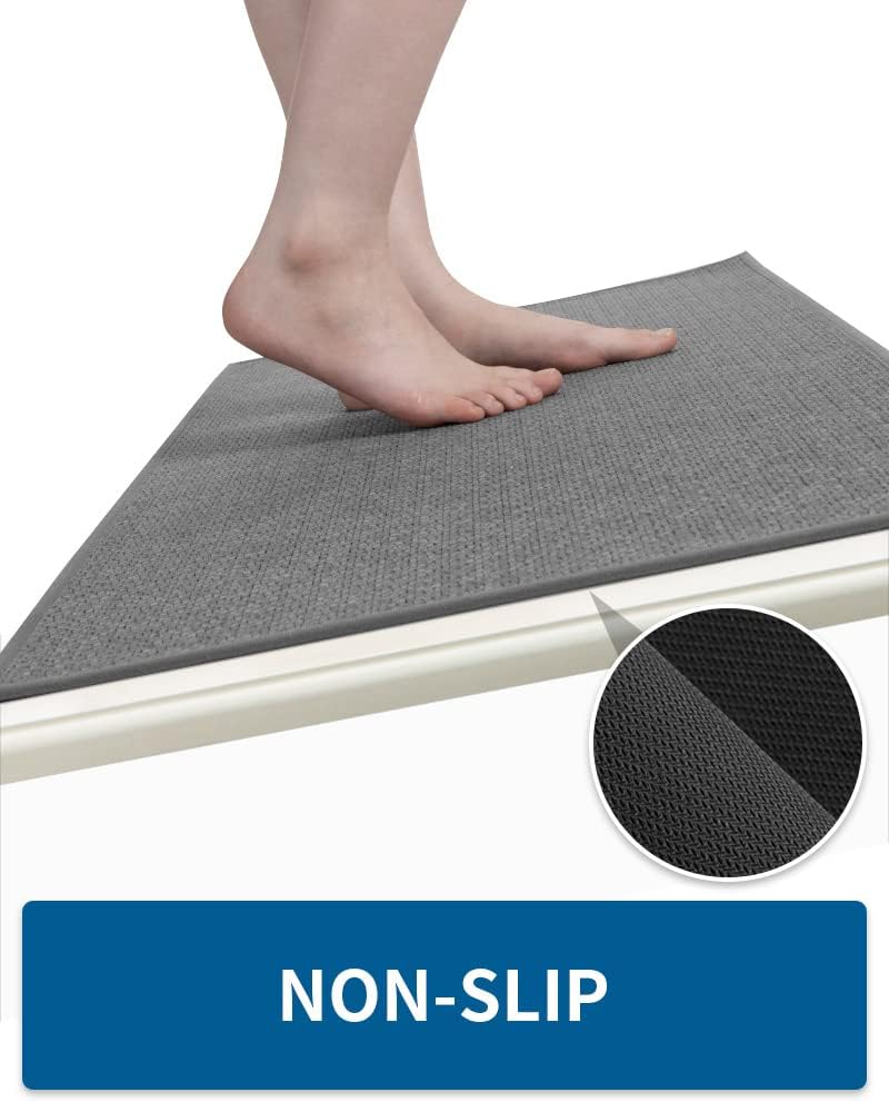 MontVoo Anti-Slip Kitchen Mat - Fits 20x47 Washable Durable