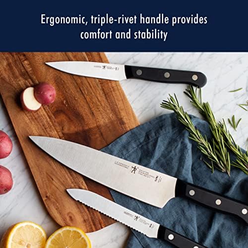 16-Piece Solution Razor-Sharp Knives Block Set