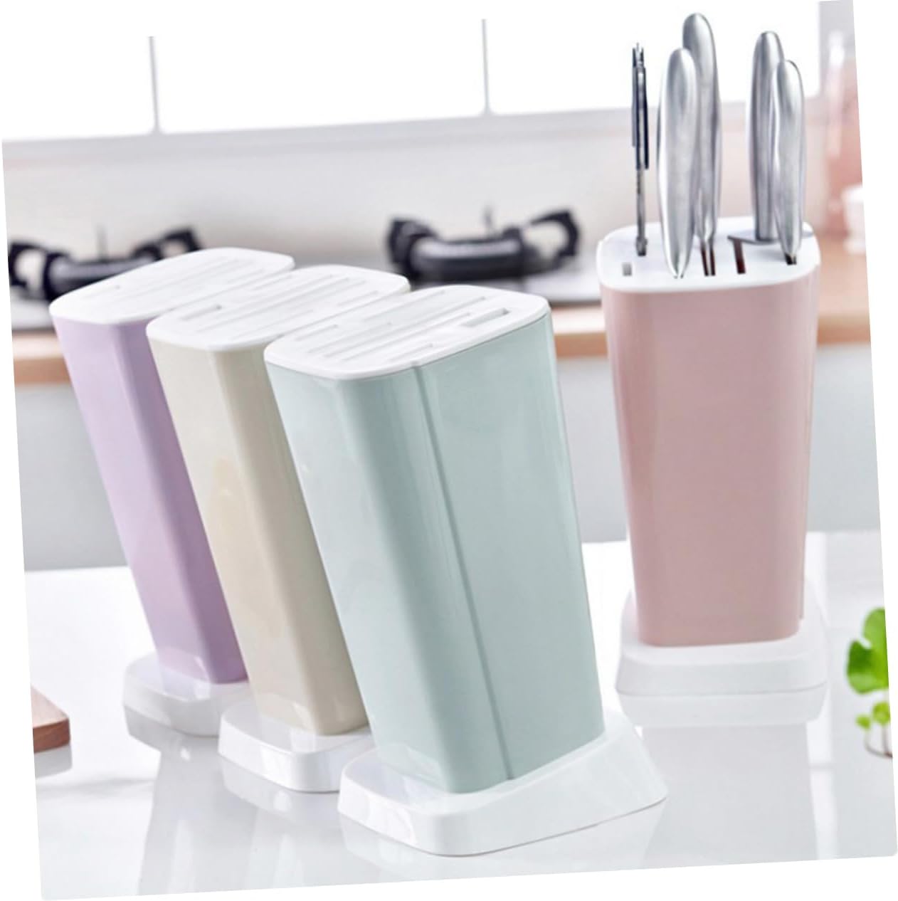 Detachable Magnetic Knife Holder Space-Saving Kitchen Organizer