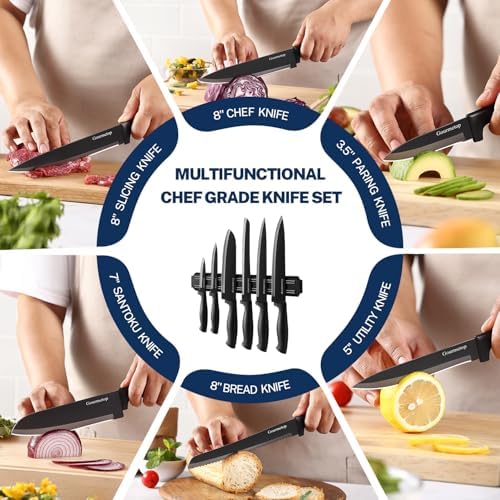 Gourmetop Kitchen Knife Set