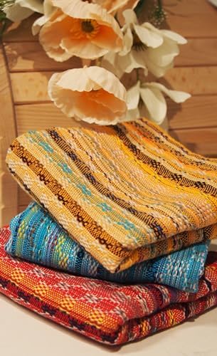 Citizens of the Beach 8-Piece Yellow Orange Turkish Cotton Dishcloth Set