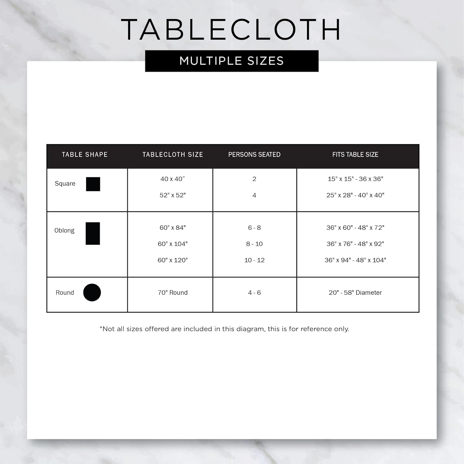 DII French Stripe Tablecloth 60x104_taupeBlack