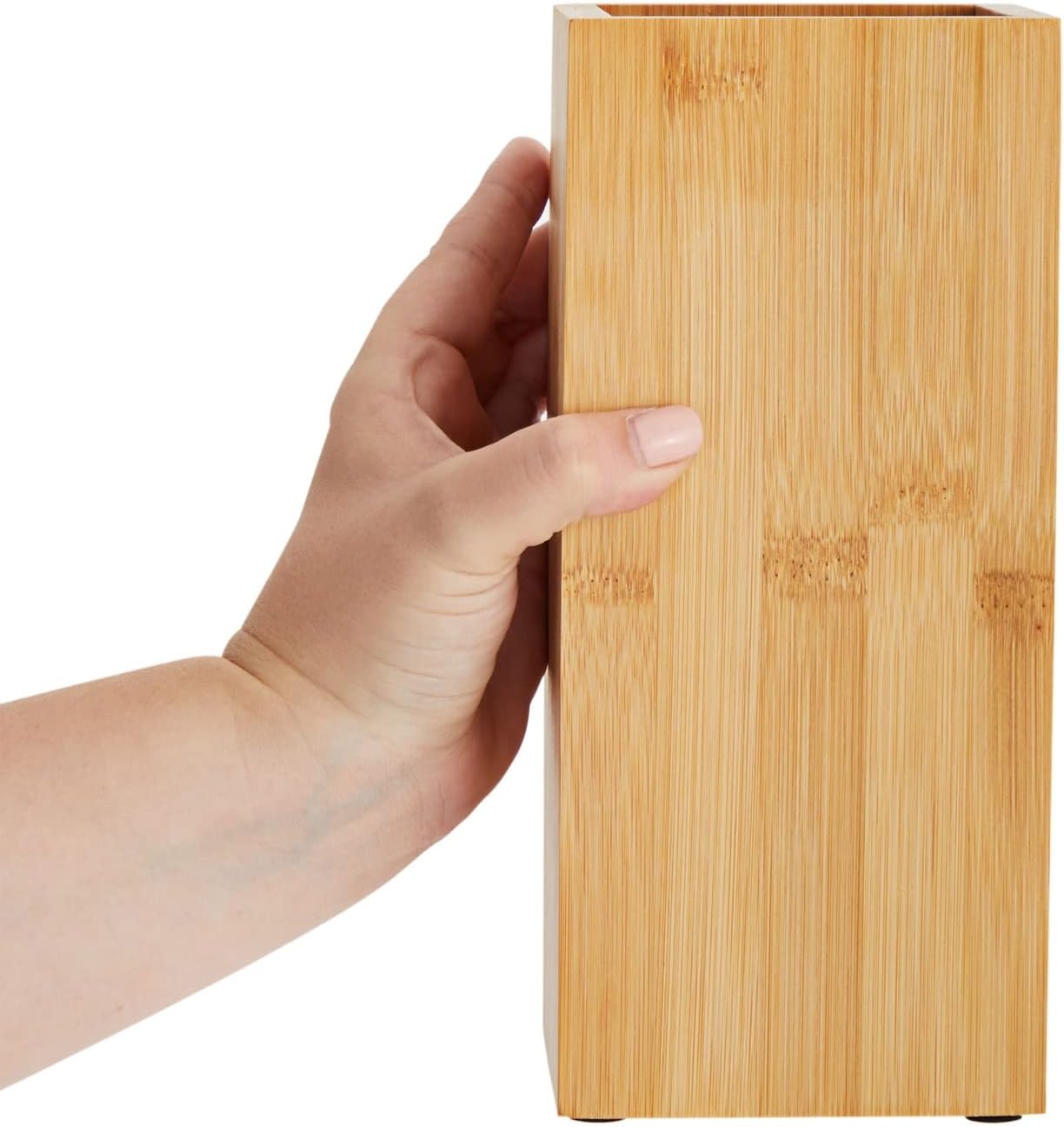 Elevate Your Kitchen with Juvale Bamboo Knife Block