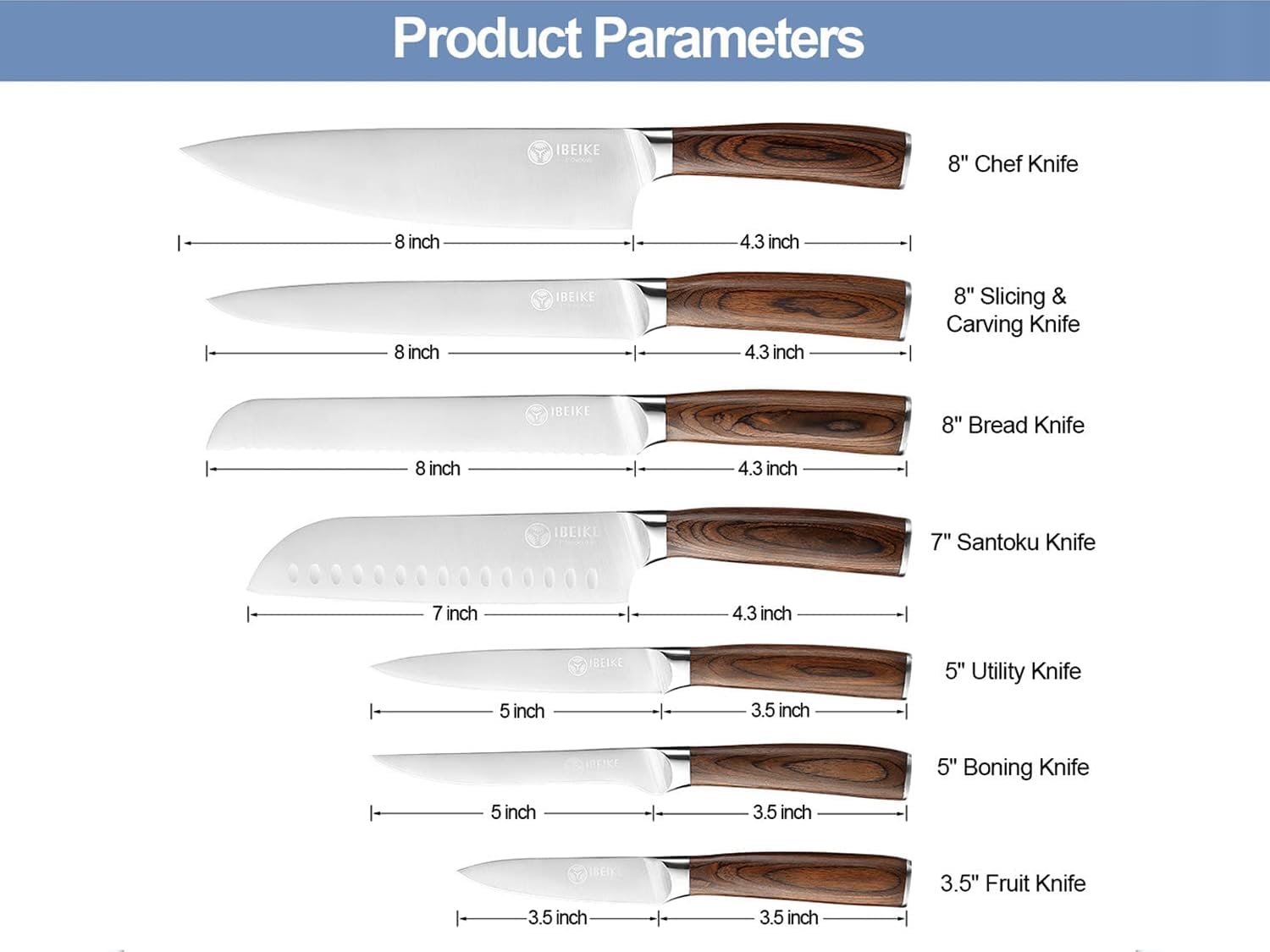 Professional Kitchen Knife Set