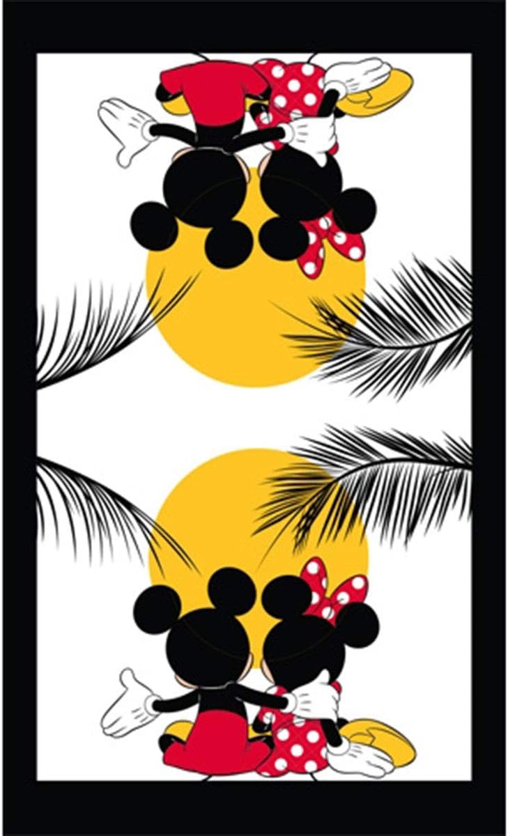 Disney Sunset Kitchen Towel with Mickey and Minnie