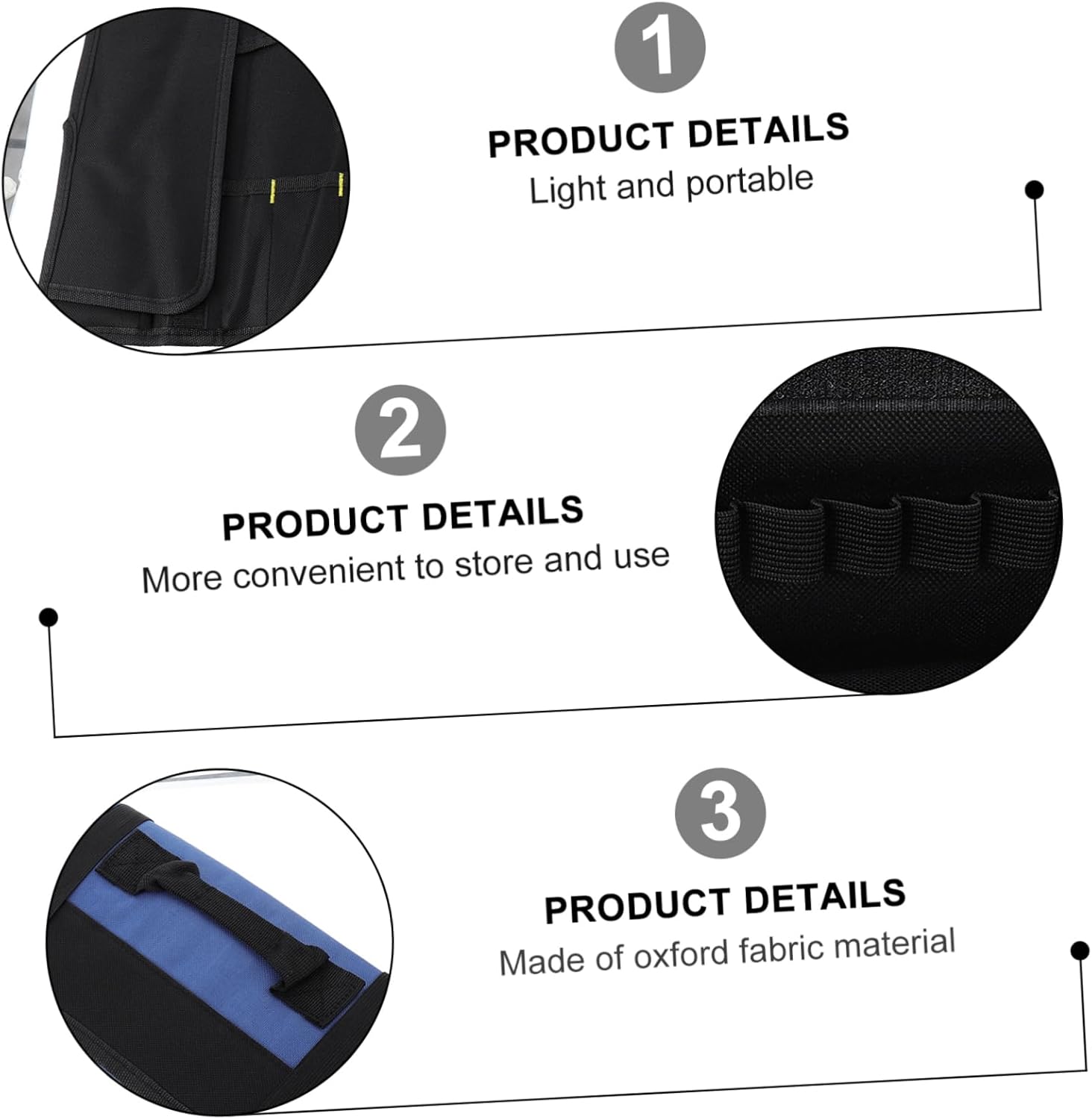 MAGICLULU22 Roll Bag Portable Cutter Holder