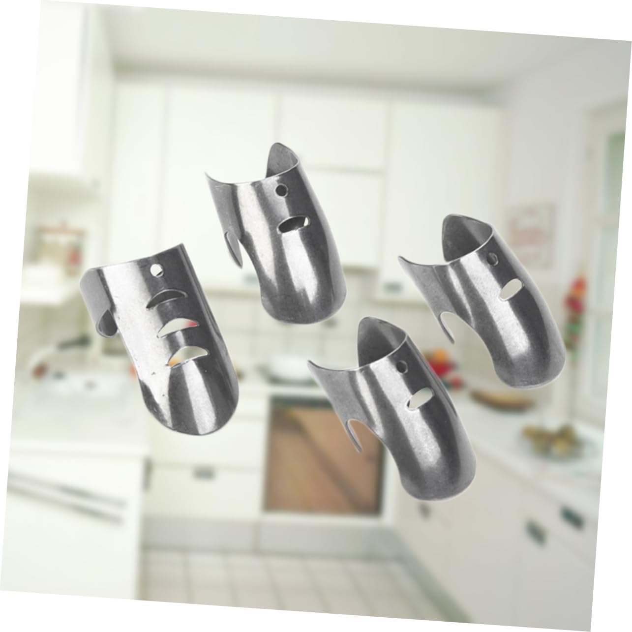 Cabilock 4-Piece Stainless Steel Finger Protectors