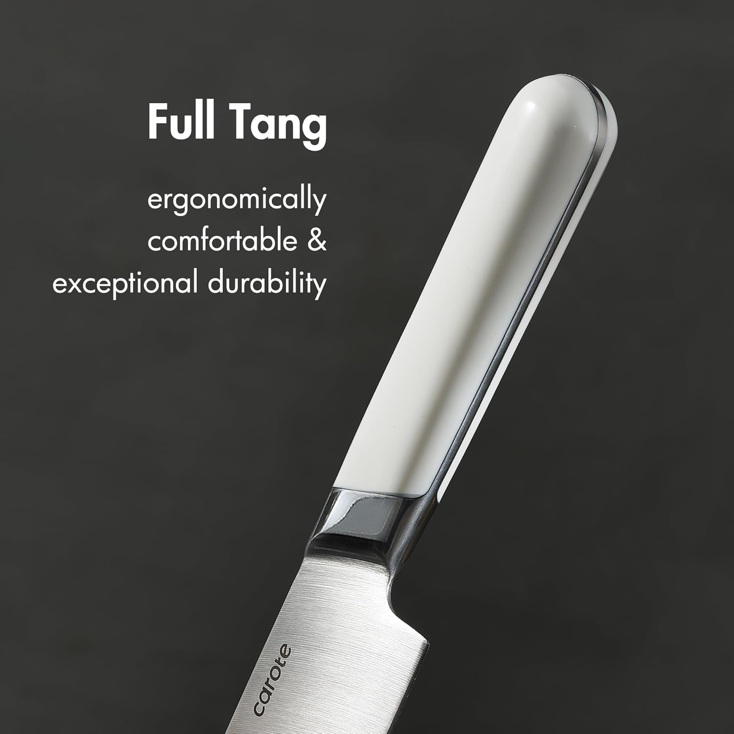 High-Quality Stainless Steel Kitchen Knife Set with Built-in Sharpener