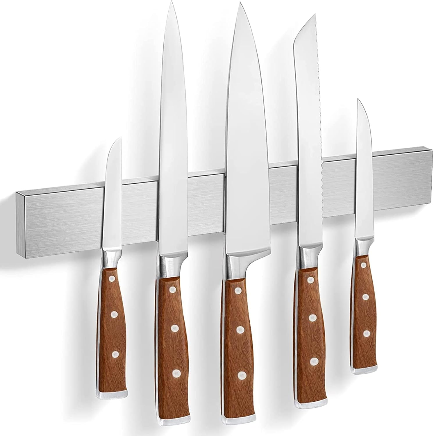 CtrlAltSlice - Magnetic Knife Holder wStrong Detent Perfect forOrganization Clean Storage