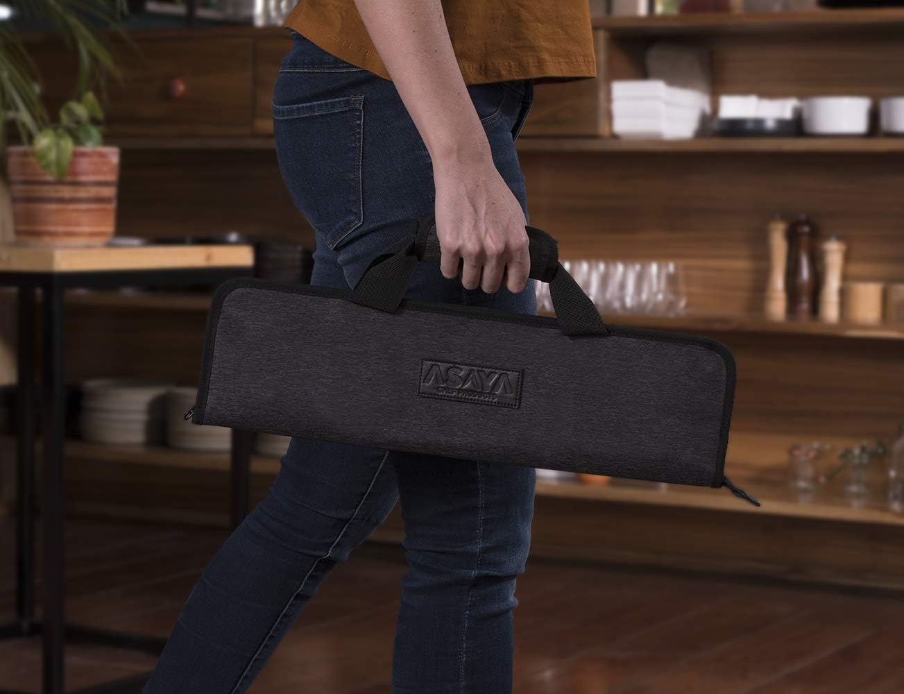 Asaya Chef Knife Roll Bag - Compact Durable