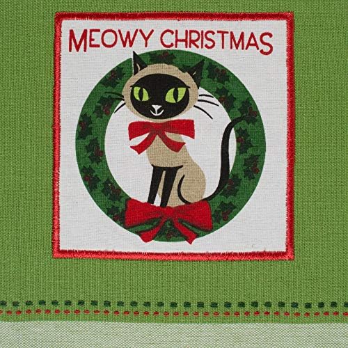 Cozy Holiday Kitchen Towels for Dog and Cat Lovers