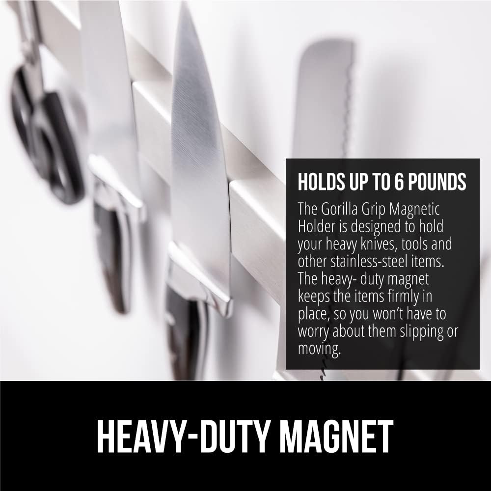 Gorilla Grip Magnetic Knife Holder
