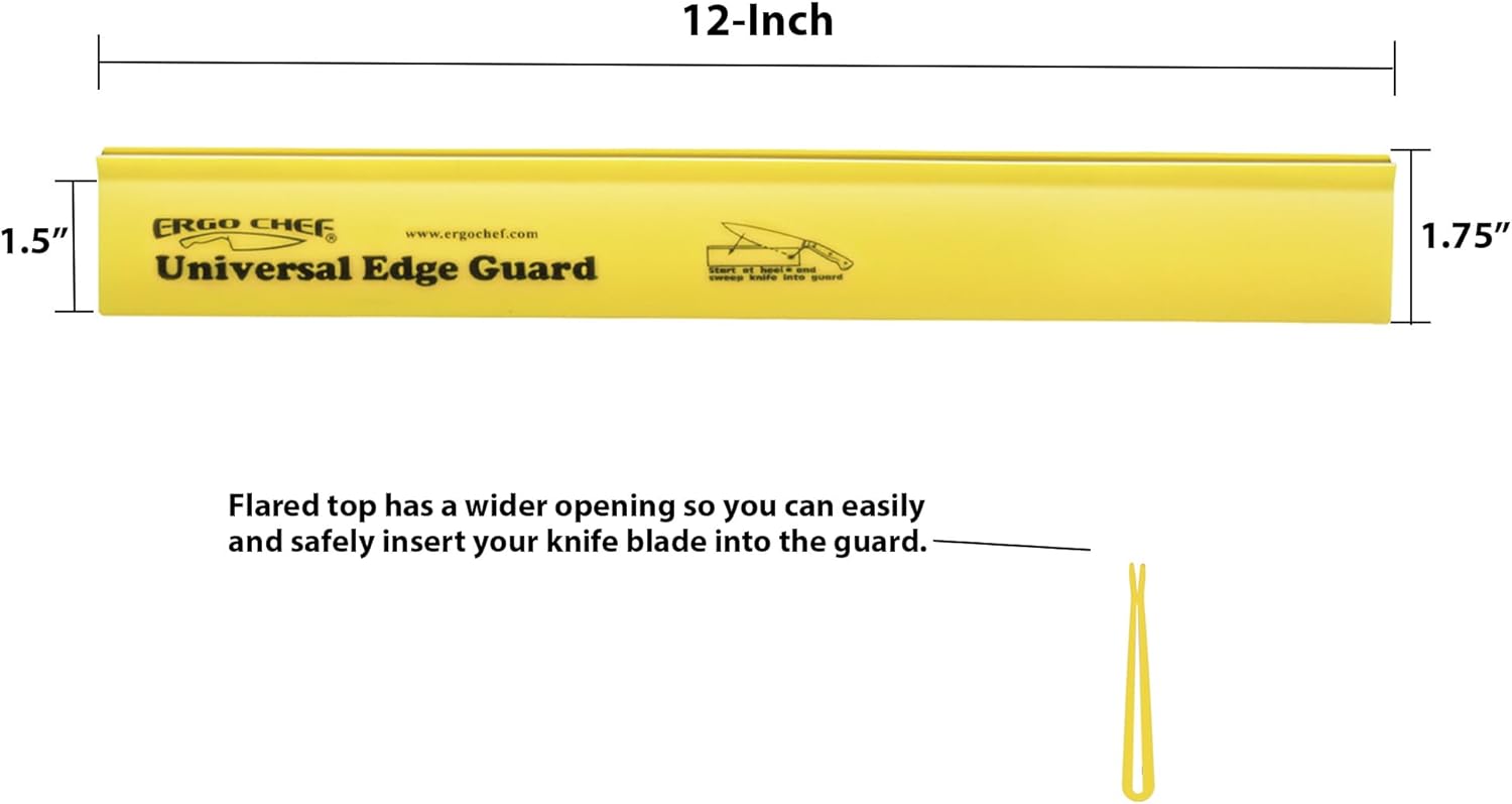 Ergo Chef Universal Knife Blade Edge Guard 12 x 15 Sharpener Cover
