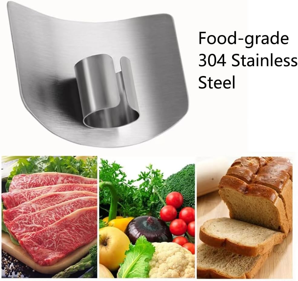 Stainless Steel 4-Piece Cutting Guards for Kitchen Dicing Slicing
