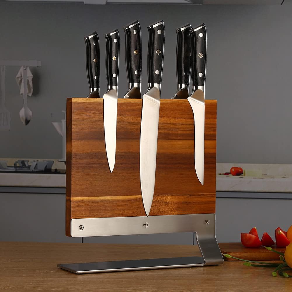 Magnetic Knife Holder - Double-Sided Strong Magnet - Durable Kitchen Storage Solution