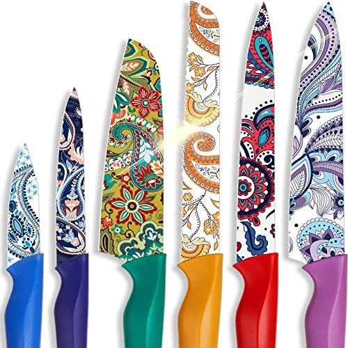 Astercook PaisleyStylish Knives Set