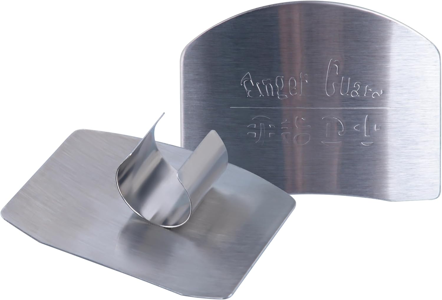 Stainless Steel Knives with Precision Guards for Safe and Efficient Cooking