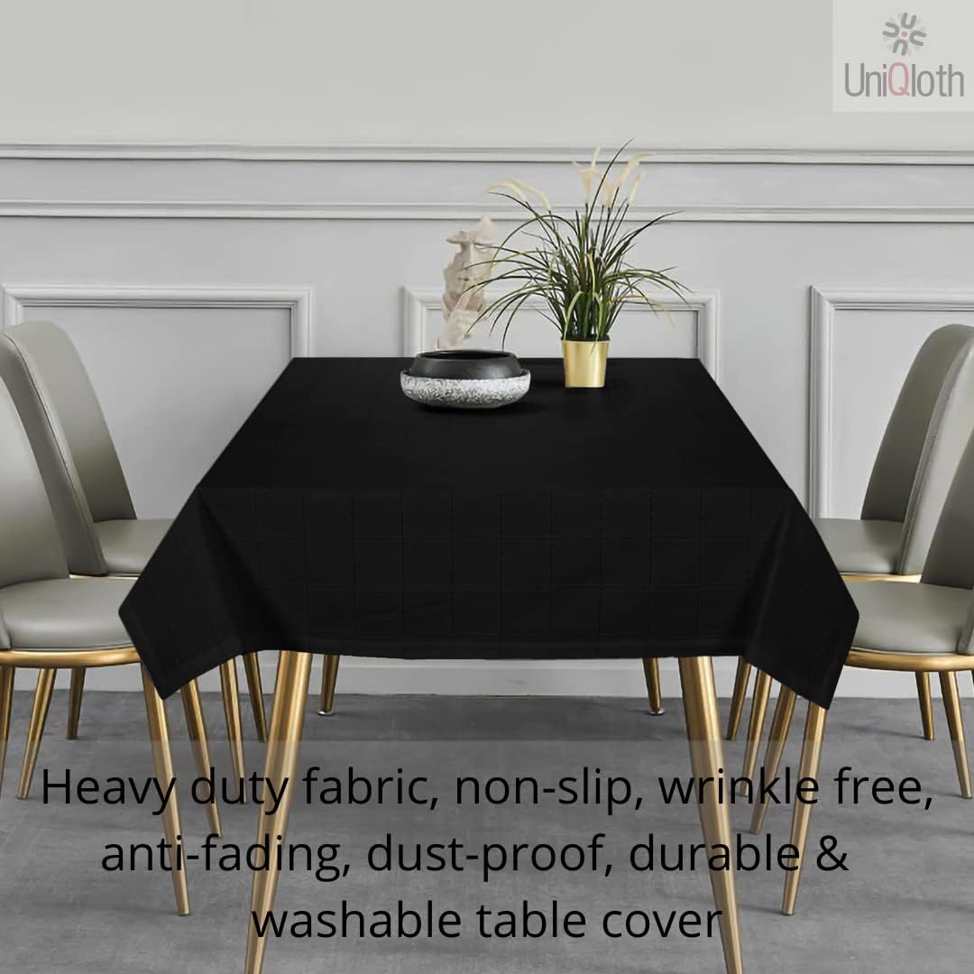 Rustic Farmhouse Tablecloth Heavy Duty 100 Cotton Washable Non-Slip
