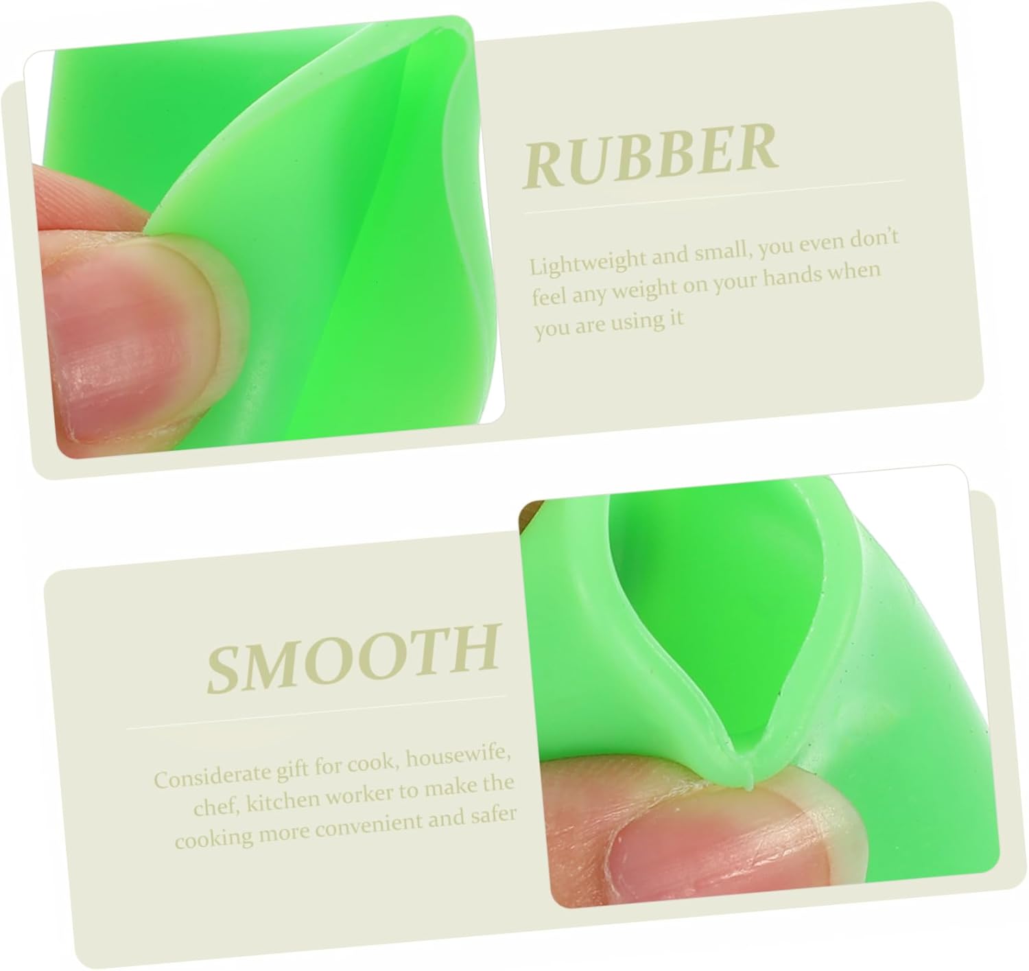 Silicone Finger Guards for Cooking