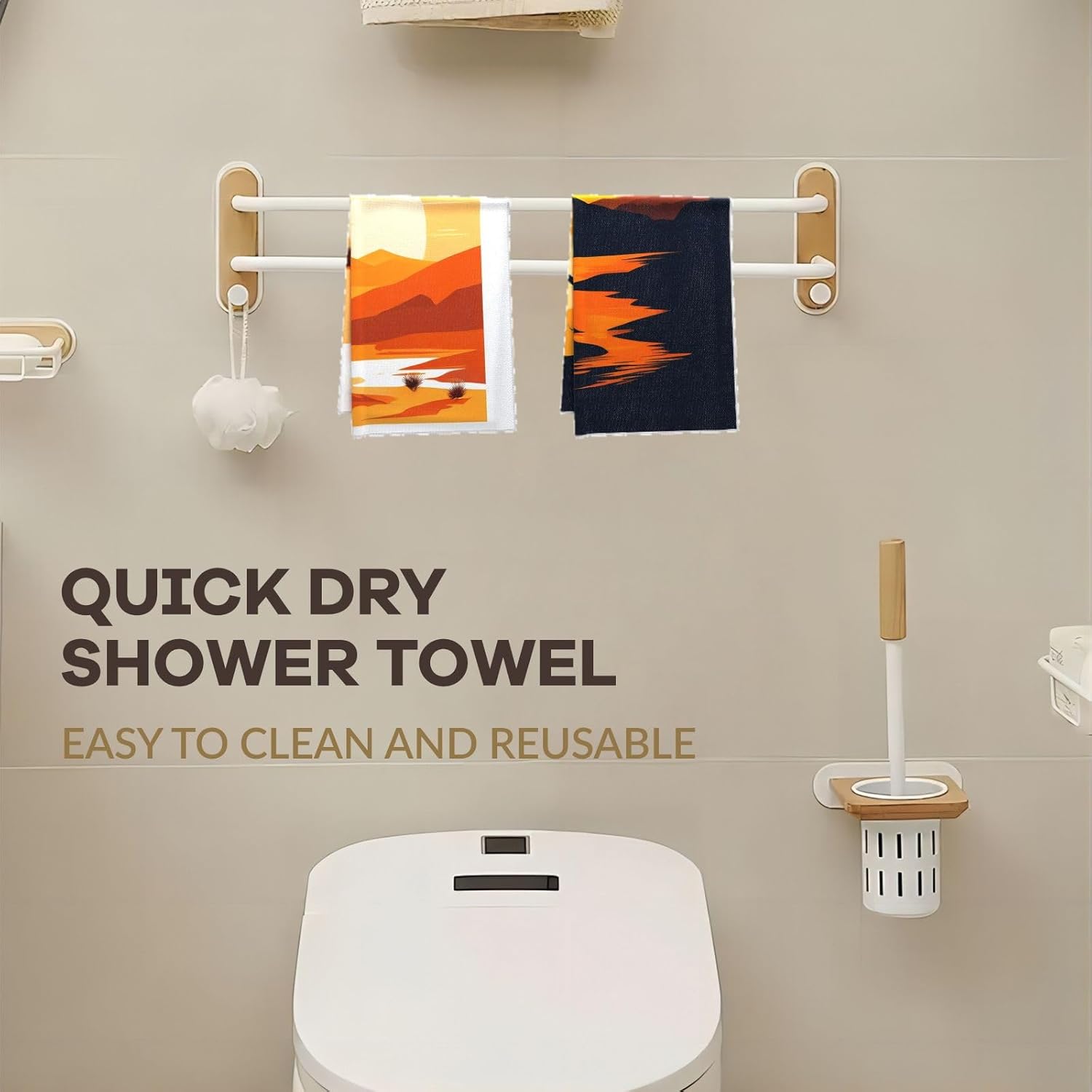 autumn-friendly kitchen towel set