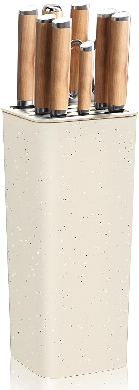 NEWE Knife Block Modern Kitchen Organizer