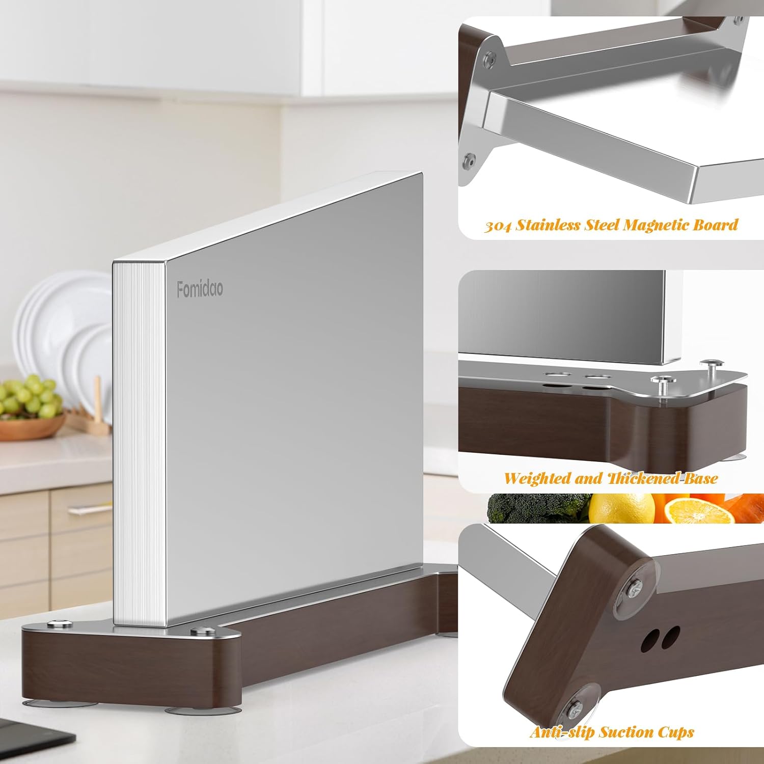 LARGE Magnetic Knife Holder for Kitchen and More