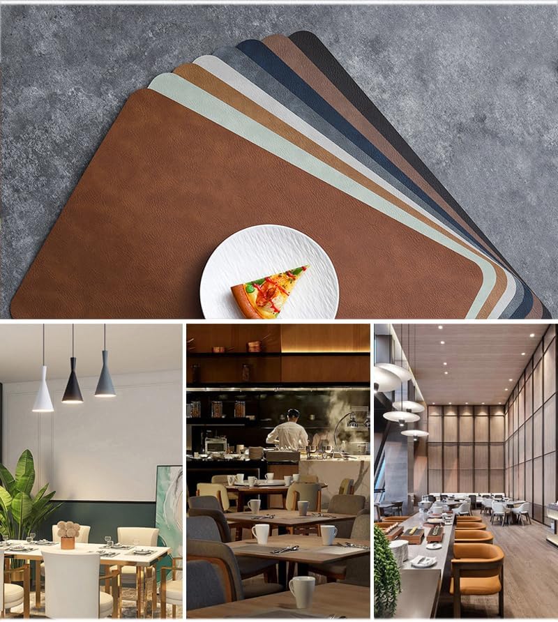6-Piece Heat-Resistant Table Mat Set