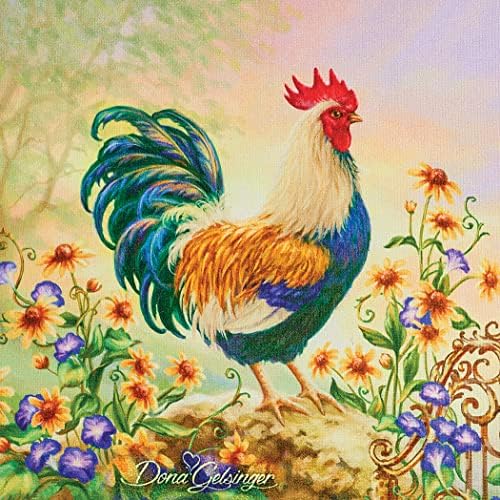 Collections ETC Country Charm Hanging Kitchen Towels Set of 2