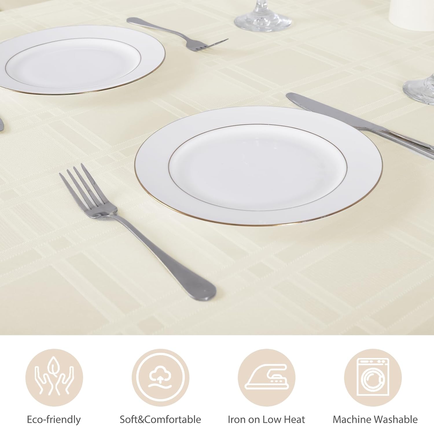 Elegant 60x84 Tablecloth for Holidays