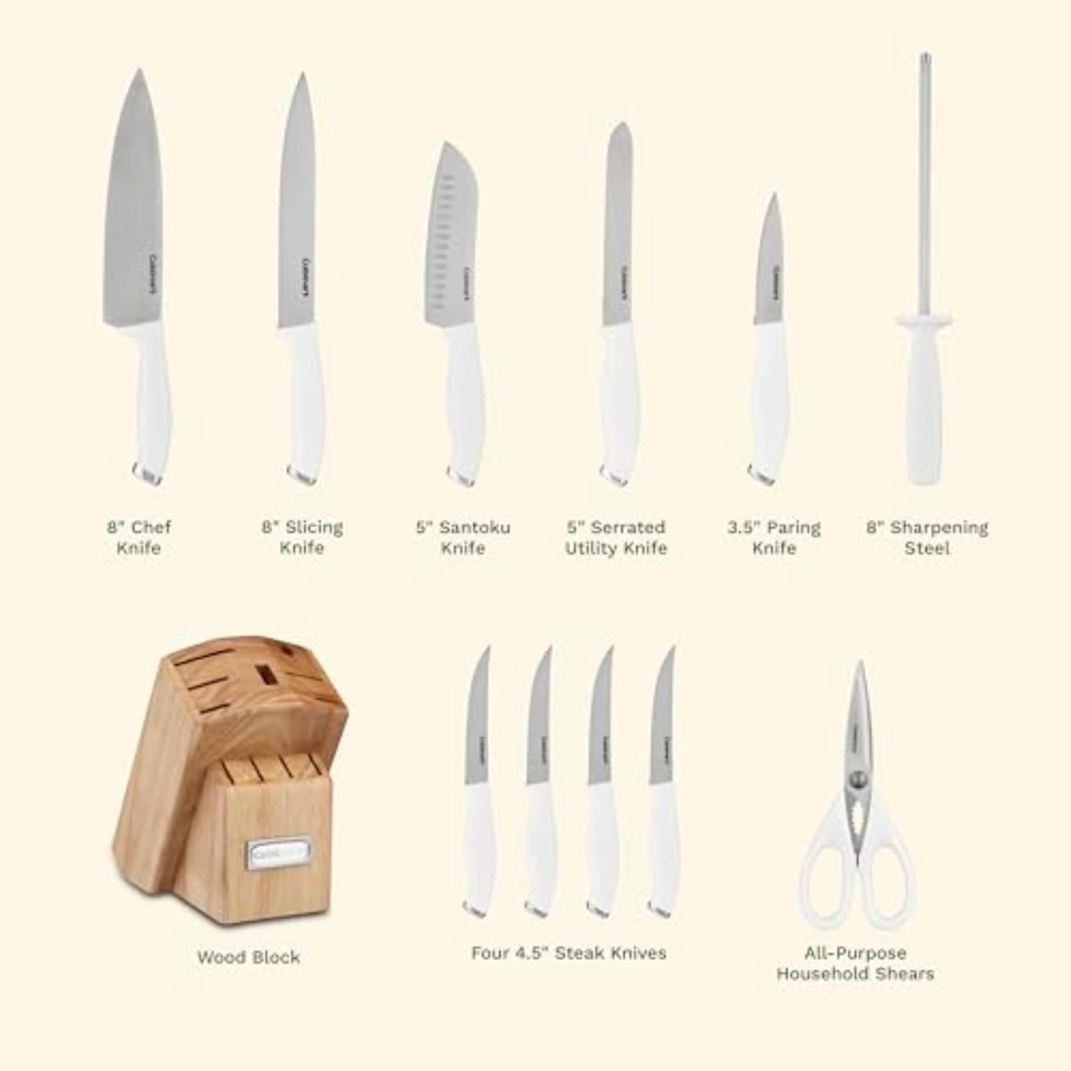 Cuisinart 12-Piece Knife Set