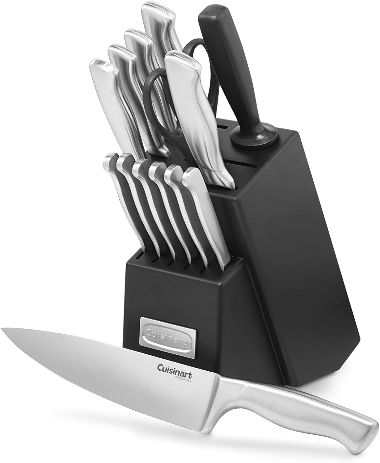 Premium Block Knife Set 15-Piece with Extra-Sharp Blades