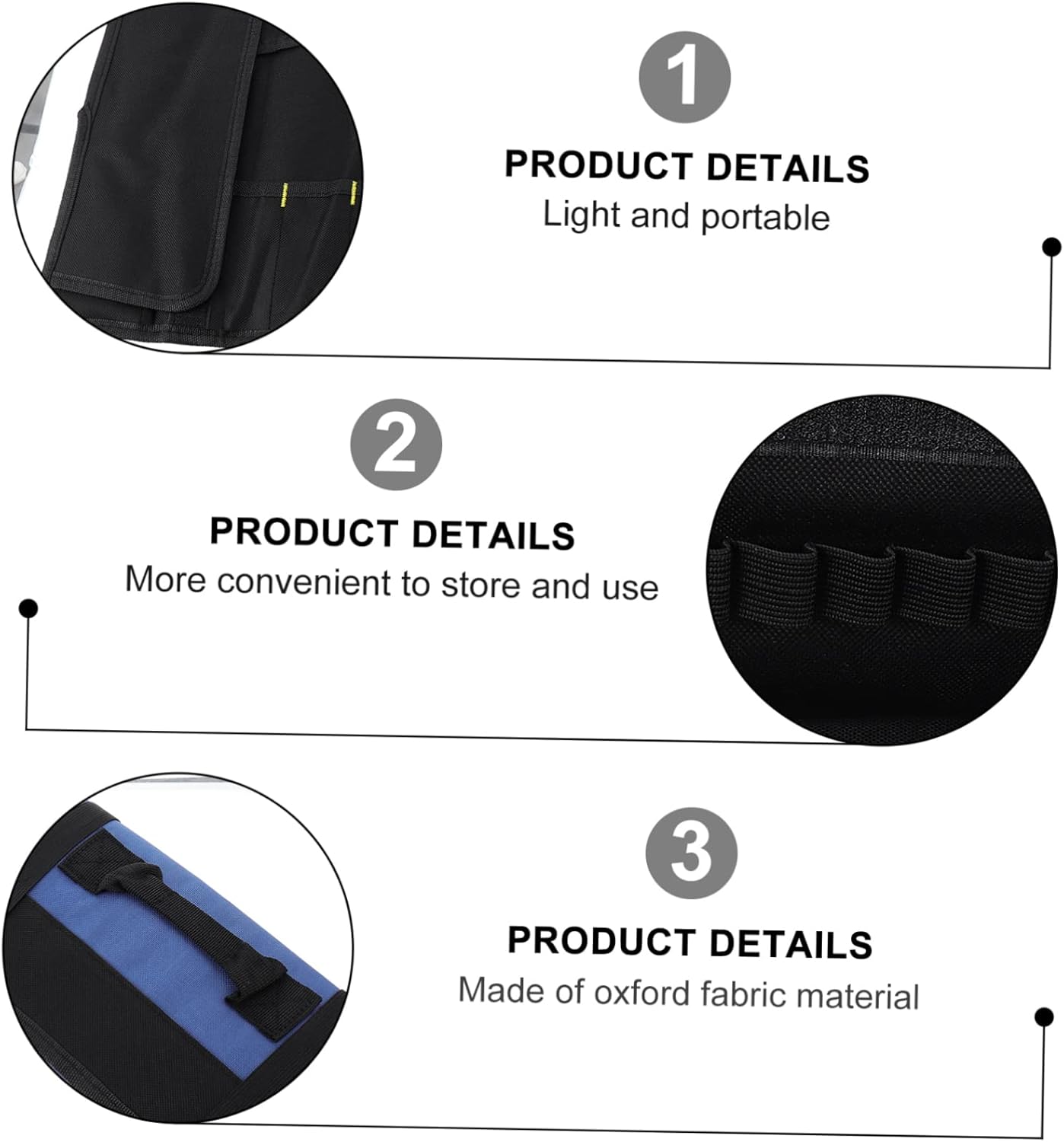 PRETTYZOOM 22 Roll Bag and Versatile Cutter Holder for Kitchen Organization